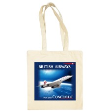 British Airways Concorde Classic Cotton Shopper/Tote Bag