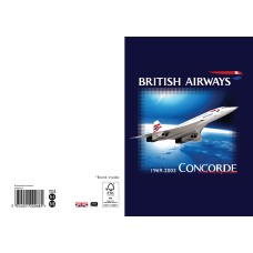 Concorde Greetings Card