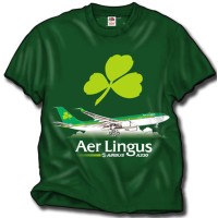 Aer Lingus Airbus A-330 T-Shirt 