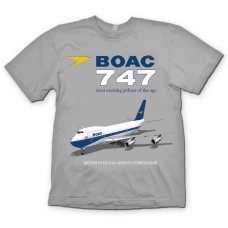 BOAC Boeing B-747 T-Shirt 