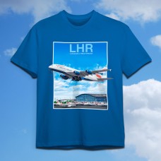 British Airways A380 Airbus T-shirt at LHR 
