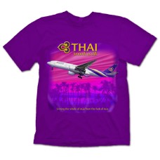 Thai B777 New Livery T-Shirt XL