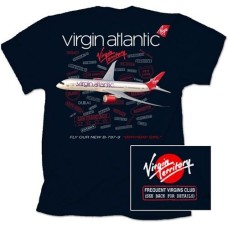 Virgin Atlantic Boeing B787 Dreamliner “Birthday girl" T-shirt 